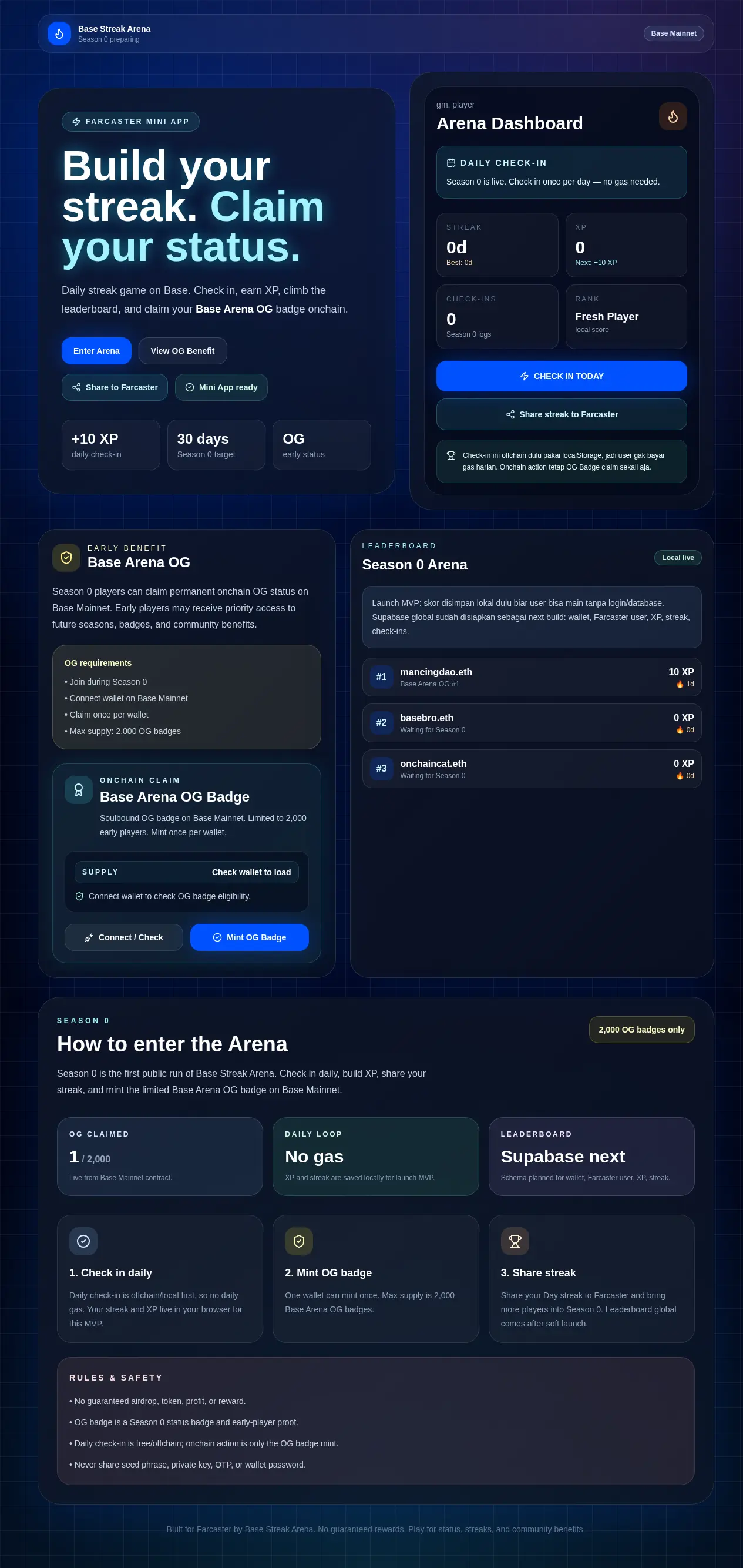 Base Streak Arena